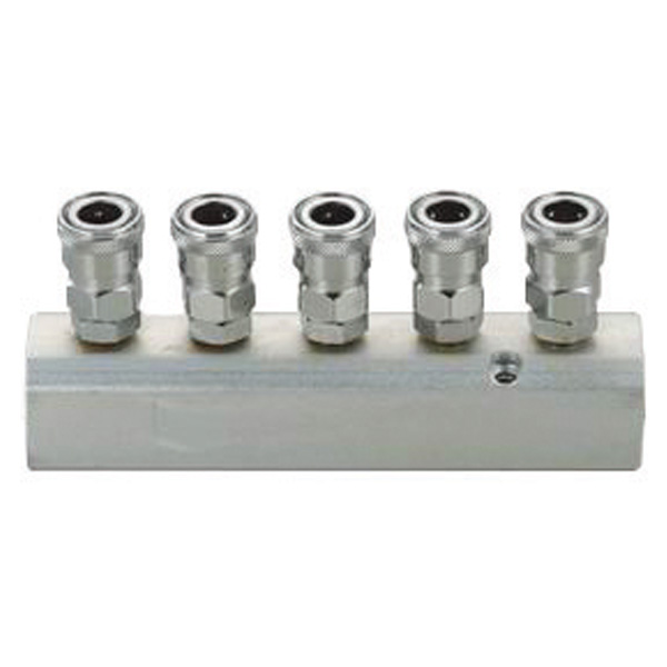 ITM IN LINE MOUNTABLE MANIFOLD 5 WAY INCLUDES COUPLERS 